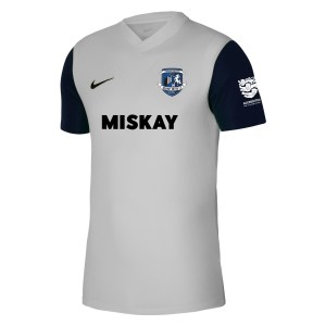 Nike Tiempo Premier 2 Short Sleeve Jersey - Pewter Grey/Black/Black