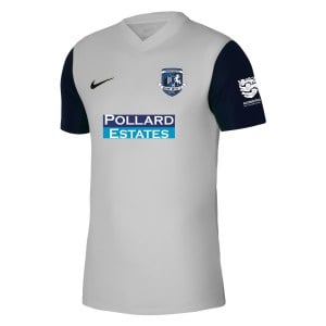 Nike Tiempo Premier 2 Short Sleeve Jersey - Pewter Grey/Black/Black