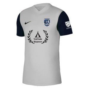 Nike Tiempo Premier 2 Short Sleeve Jersey - Pewter Grey/Black/Black