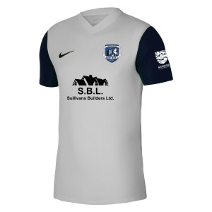 Nike Tiempo Premier 2 Short Sleeve Jersey - Pewter Grey/Black/Black