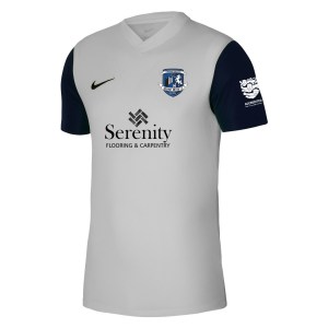 Nike Tiempo Premier 2 Short Sleeve Jersey - Pewter Grey/Black/Black
