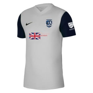 Nike Tiempo Premier 2 Short Sleeve Jersey - Pewter Grey/Black/Black