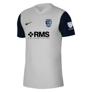 Nike Tiempo Premier 2 Short Sleeve Jersey - Pewter Grey/Black/Black
