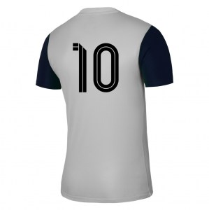 Nike Tiempo Premier 2 Short Sleeve Jersey - Pewter Grey/Black/Black