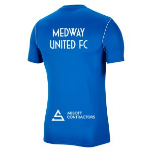 Nike Park 20 Short Sleeve Training Tee - Royal Blue/White/White