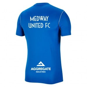 Nike Park 20 Short Sleeve Training Tee - Royal Blue/White/White