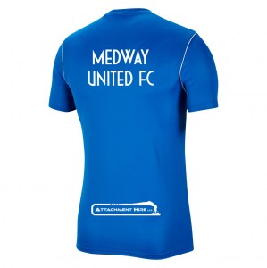 Nike Park 20 Short Sleeve Training Tee - Royal Blue/White/White