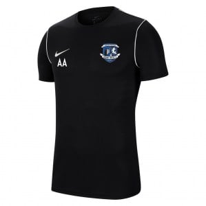 Nike Park 20 Short Sleeve Training Tee - Black/White/White