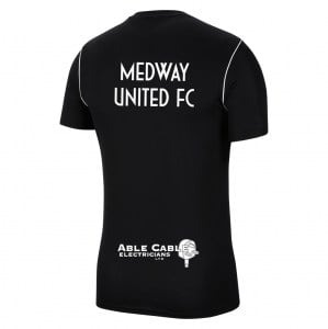 Nike Park 20 Short Sleeve Training Tee - Black/White/White