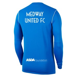 Nike Dri-FIT Park 20 Crew Top - Royal Blue/White/White