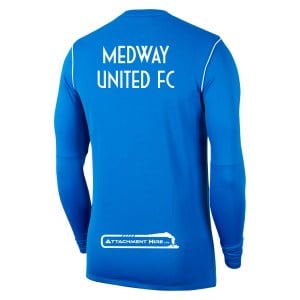 Nike Dri-FIT Park 20 Crew Top - Royal Blue/White/White