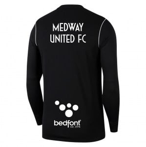 Nike Dri-FIT Park 20 Crew Top - Black/White/White