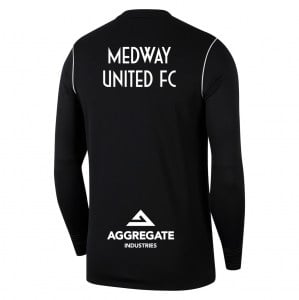 Nike Dri-FIT Park 20 Crew Top - Black/White/White
