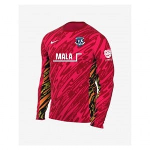 Nike Dri-Fit Gardien V Goalkeeper LS Jersey - Laser Crimson/University Red/White