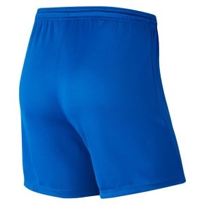 Nike Park III Shorts (W) - Royal Blue/White