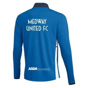 Nike Dri-FIT Academy 25 Drill Top - Royal Blue/Obsidian/White