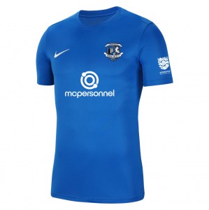 Nike Park VII Dri-FIT Short Sleeve Shirt - Royal Blue/White