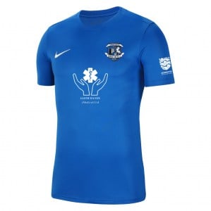 Nike Park VII Dri-FIT Short Sleeve Shirt - Royal Blue/White