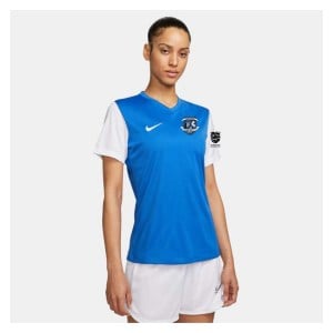 Nike Tiempo Premier II Jersey S/S (W) - Royal Blue/White/White