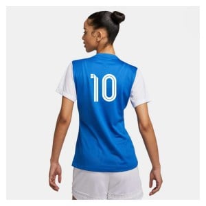 Nike Tiempo Premier II Jersey S/S (W) - Royal Blue/White/White