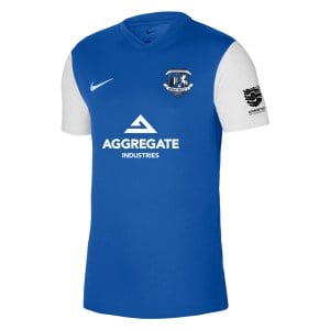 Nike Tiempo Premier 2 Short Sleeve Jersey - Royal Blue/White/White