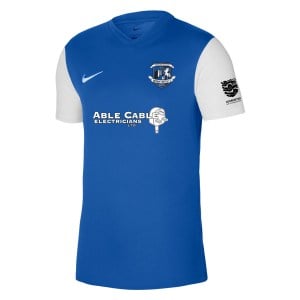 Nike Tiempo Premier 2 Short Sleeve Jersey - Royal Blue/White/White