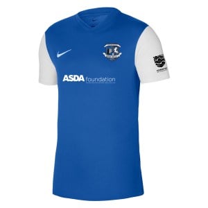 Nike Tiempo Premier 2 Short Sleeve Jersey - Royal Blue/White/White