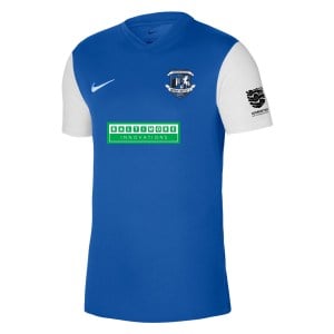 Nike Tiempo Premier 2 Short Sleeve Jersey - Royal Blue/White/White