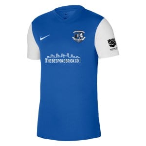 Nike Tiempo Premier 2 Short Sleeve Jersey - Royal Blue/White/White