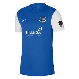 Nike Tiempo Premier 2 Short Sleeve Jersey - Royal Blue/White/White