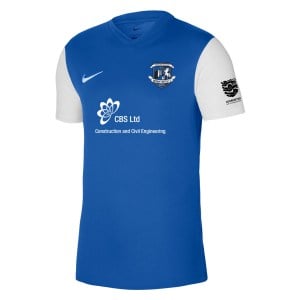 Nike Tiempo Premier 2 Short Sleeve Jersey - Royal Blue/White/White