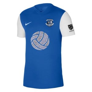 Nike Tiempo Premier 2 Short Sleeve Jersey - Royal Blue/White/White