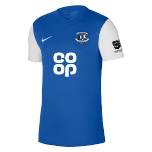 Nike Tiempo Premier 2 Short Sleeve Jersey - Royal Blue/White/White