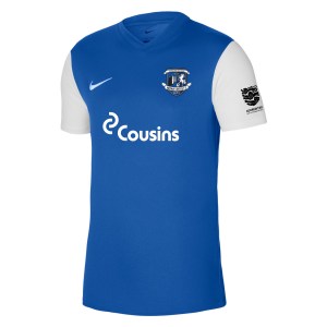 Nike Tiempo Premier 2 Short Sleeve Jersey - Royal Blue/White/White