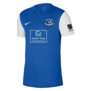 Nike Tiempo Premier 2 Short Sleeve Jersey - Royal Blue/White/White