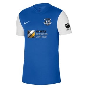 Nike Tiempo Premier 2 Short Sleeve Jersey - Royal Blue/White/White