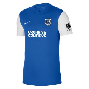 Nike Tiempo Premier 2 Short Sleeve Jersey - Royal Blue/White/White