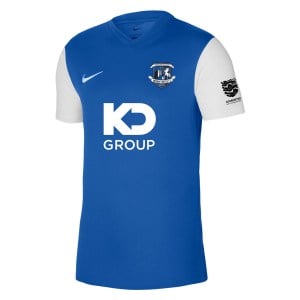 Nike Tiempo Premier 2 Short Sleeve Jersey - Royal Blue/White/White