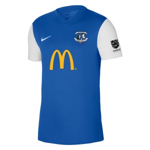 Nike Tiempo Premier 2 Short Sleeve Jersey - Royal Blue/White/White