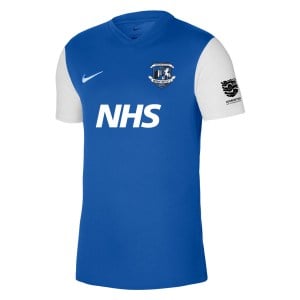 Nike Tiempo Premier 2 Short Sleeve Jersey - Royal Blue/White/White