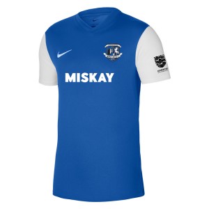 Nike Tiempo Premier 2 Short Sleeve Jersey - Royal Blue/White/White