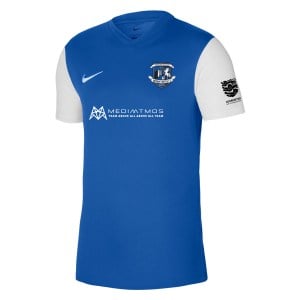 Nike Tiempo Premier 2 Short Sleeve Jersey - Royal Blue/White/White