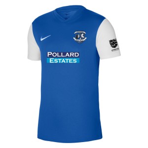Nike Tiempo Premier 2 Short Sleeve Jersey - Royal Blue/White/White