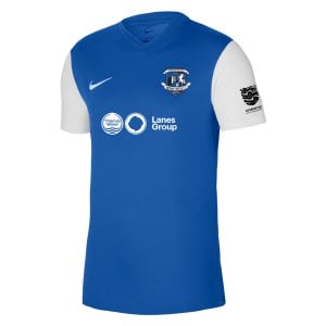 Nike Tiempo Premier 2 Short Sleeve Jersey - Royal Blue/White/White