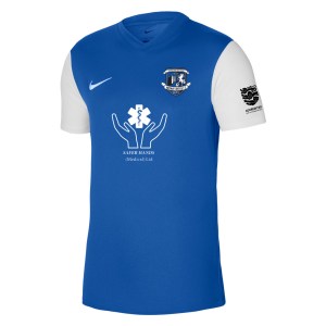 Nike Tiempo Premier 2 Short Sleeve Jersey - Royal Blue/White/White