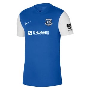 Nike Tiempo Premier 2 Short Sleeve Jersey - Royal Blue/White/White