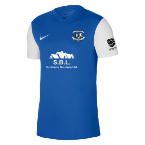 Nike Tiempo Premier 2 Short Sleeve Jersey - Royal Blue/White/White