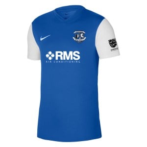 Nike Tiempo Premier 2 Short Sleeve Jersey - Royal Blue/White/White
