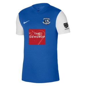 Nike Tiempo Premier 2 Short Sleeve Jersey - Royal Blue/White/White