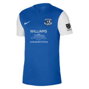 Nike Tiempo Premier 2 Short Sleeve Jersey - Royal Blue/White/White